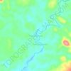 Mapa topográfico Tumbang Apat, altitude, relevo