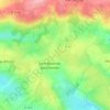 Mapa topográfico La Croix Jognier, altitude, relevo