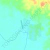 Mapa topográfico Bomakia, altitude, relevo