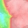 Mapa topográfico Le Clos Bosset, altitude, relevo