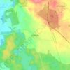 Mapa topográfico Kleefeld, altitude, relevo