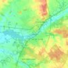 Mapa topográfico Varde, altitude, relevo