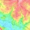 Mapa topográfico Menithwood, altitude, relevo