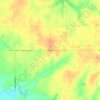 Mapa topográfico Wooster, altitude, relevo