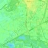 Mapa topográfico Roggelsedijk, altitude, relevo