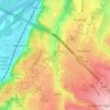 Mapa topográfico Légipont, altitude, relevo
