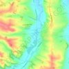 Mapa topográfico La Chaussée, altitude, relevo