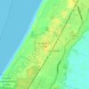 Mapa topográfico Ainsdale-on-Sea, altitude, relevo