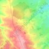 Mapa topográfico Le Bourg, altitude, relevo