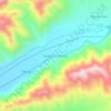 Mapa topográfico Guabalito / Huabalito, altitude, relevo