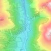 Mapa topográfico Gehörde, altitude, relevo