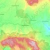Mapa topográfico Sagaranten, altitude, relevo