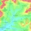 Mapa topográfico Reizendorf, altitude, relevo