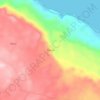 Mapa topográfico Yawosi, altitude, relevo