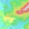 Mapa topográfico Pullumedu, altitude, relevo