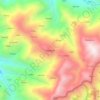 Mapa topográfico Kiyarighat, altitude, relevo