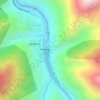 Mapa topográfico Welcome to Neelum Valley, altitude, relevo