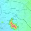 Mapa topográfico Kecamatan Kuripan, altitude, relevo