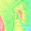Mapa topográfico San Fransisco, altitude, relevo