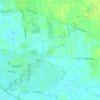 Mapa topográfico Magdalen Hill, altitude, relevo