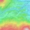 Mapa topográfico Mollare, altitude, relevo