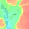 Mapa topográfico Wardlow, altitude, relevo