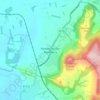 Mapa topográfico Newton Under Roseberry, altitude, relevo