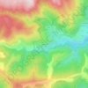 Mapa topográfico Soleyrols, altitude, relevo