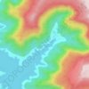 Mapa topográfico Vele, altitude, relevo