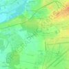 Mapa topográfico Dizedon, altitude, relevo