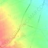 Mapa topográfico Segezia, altitude, relevo