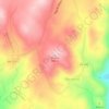 Mapa topográfico Cheira, altitude, relevo