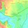 Mapa topográfico Charlton Mackrell, altitude, relevo