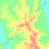 Mapa topográfico Dollar, altitude, relevo