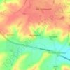 Mapa topográfico Molesworth, altitude, relevo