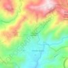 Mapa topográfico Comunidad Vertedero, altitude, relevo