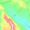 Mapa topográfico Barreiro, altitude, relevo