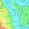 Mapa topográfico Le Quinconce, altitude, relevo