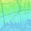 Mapa topográfico Bellmore, altitude, relevo