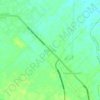 Mapa topográfico Dendang, altitude, relevo