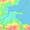 Mapa topográfico Kerdreiz, altitude, relevo