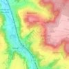 Mapa topográfico Cauchoiserie, altitude, relevo