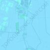 Mapa topográfico Pomposa, altitude, relevo