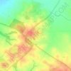 Mapa topográfico Saad, altitude, relevo