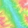 Mapa topográfico Lommato, altitude, relevo