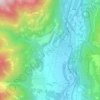 Mapa topográfico Cemmo, altitude, relevo