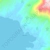 Mapa topográfico Kapıkırı, altitude, relevo