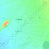 Mapa topográfico Pojok, altitude, relevo