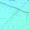 Mapa topográfico Sungai Kupah, altitude, relevo