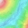 Mapa topográfico Bonconseil, altitude, relevo